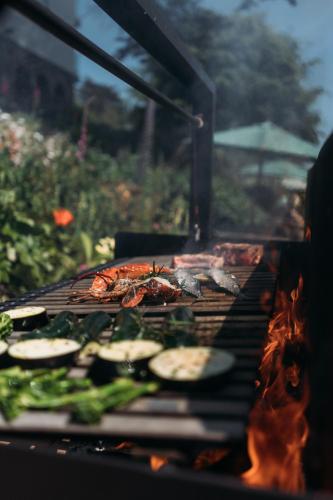 Equipo para parrilladas disponible en el hotel