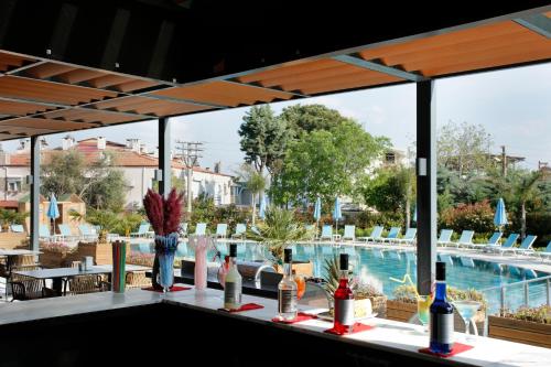 Πισίνα στο ή κοντά στο Kazdağları Allia Thermal Health & Spa