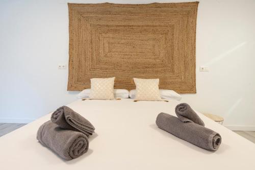 Postel nebo postele na pokoji v ubytování Ereta Rooms Habitaciones baño privado