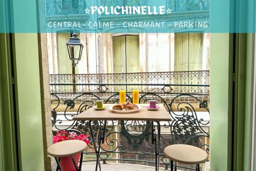 Polichinelle Hyper Centre - Wifi - Balcon & Parking Proche