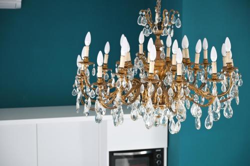 Η κουζίνα ή μικρή κουζίνα στο Don Raffaè - Luxury Apartment