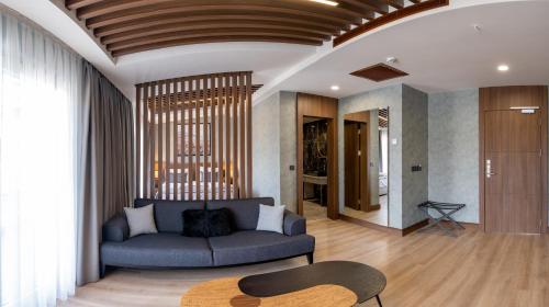 Χώρος καθιστικού στο Kazdağları Allia Thermal Health & Spa