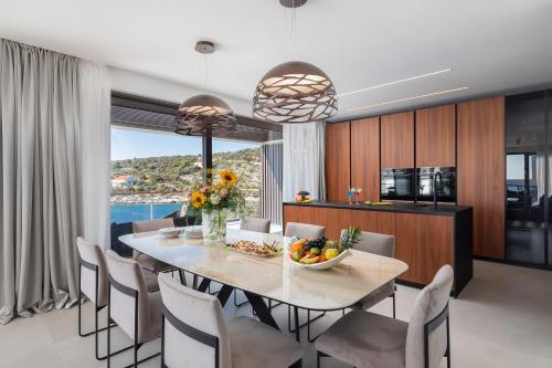 Beachfront Villa Punta Planka with Pool