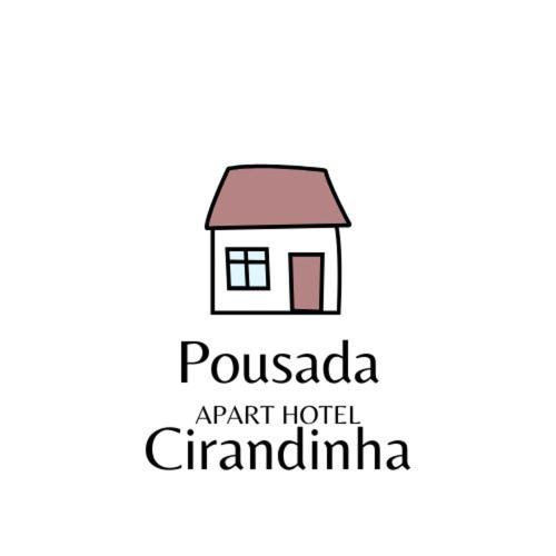 a logo for a resort in poklasota airport hotel grandilliarma at Pousada Cirandinha in Itajaí