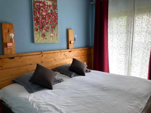 Кровать или кровати в номере Auberge de France