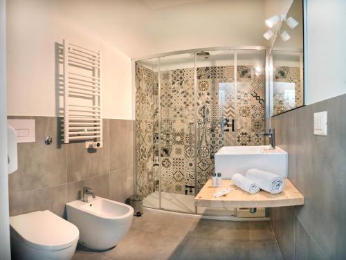 Koupelna v ubytování B&B La Pigna