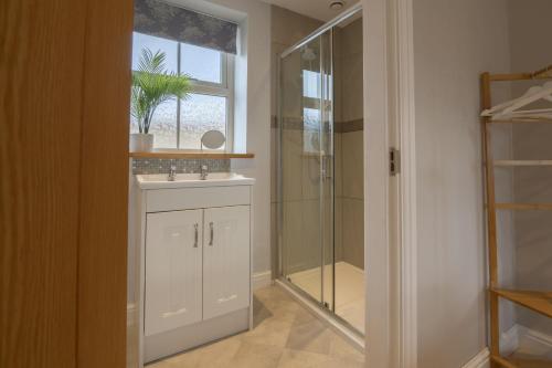 Et badeværelse på Saxon House