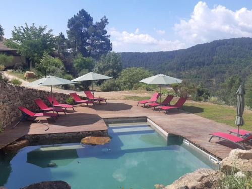 Photo de la galerie de l'établissement Le Nid des Anges, à Saint-André-Lachamp