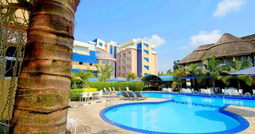 Πισίνα στο ή κοντά στο FATIMA HOTEL Ltd