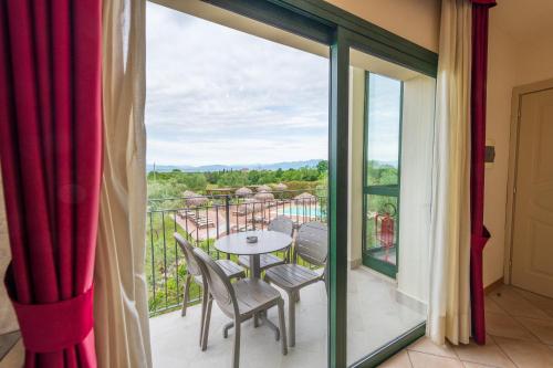 Μπαλκόνι ή βεράντα στο Bertoletta Village Apartments
