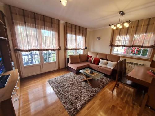 Posezení v ubytování Preciosa casa en Ribadeo