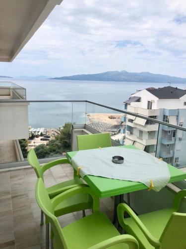 Turquoise Terrace Beachfront Apartment Central Saranda Sea View