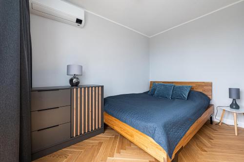 En eller flere senger på et rom på Avis Apartments Gdynia Skwer Kościuszki 24