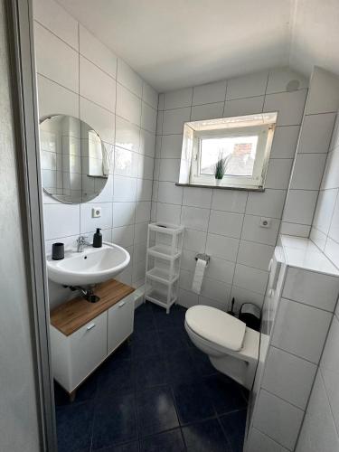 Bilik mandi di BocholtApartments