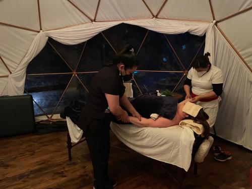 Hosté ubytování MANDALA CAMP
