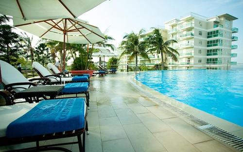 Πισίνα στο ή κοντά στο Ocean Vista Sea Links Mũi Né - Apartment 1,2&3 br