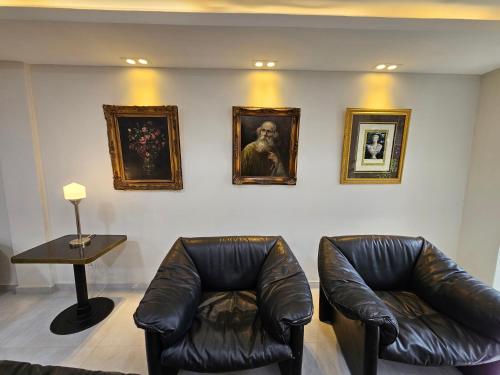 Χώρος καθιστικού στο Hotel Princesinha do Café
