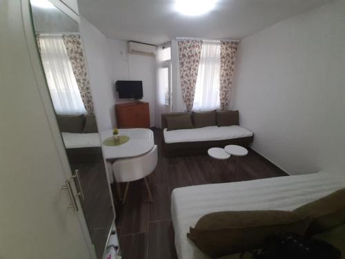 Postel nebo postele na pokoji v ubytování Apartment Happy