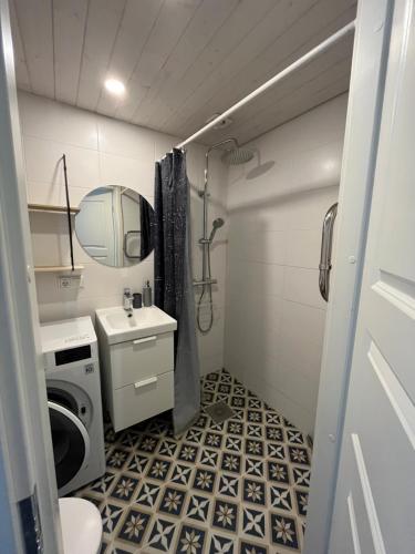 Phòng tắm tại Riia apartment