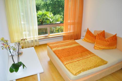 Un pat sau paturi într-o cameră la Rovere