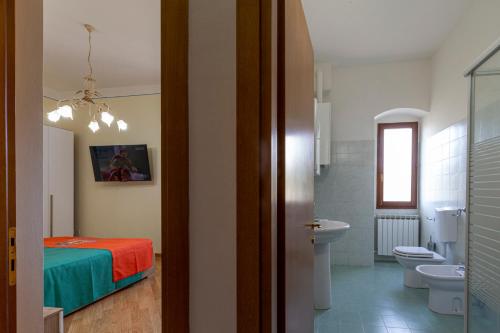 Koupelna v ubytování IBibiena - CASA CAMALDOLI