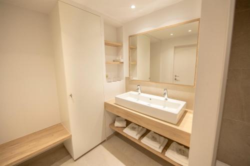 Koupelna v ubytování Guesthouse Brouwershuis