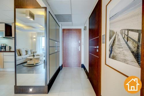 Kúpeľňa v ubytovaní Apartamenty Promenada Gwiazd 28 - visitopl