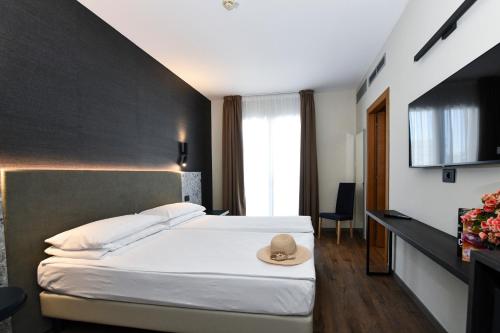 Hotel Edenにあるベッド