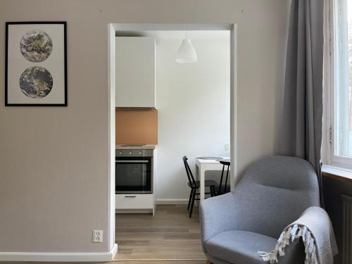 Posezení v ubytování Garden city studio