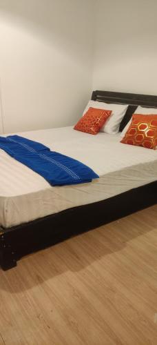 מיטה או מיטות בחדר ב-Villa Samnang BOUTIQUE HOTEL