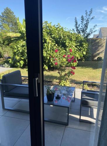 Zahrada ubytování Suite avec jacuzzi idéale pour visiter la Normandie