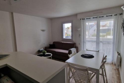 Χώρος καθιστικού στο Appartement La Baule Le Cocon des Lilas