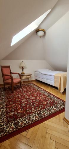 Ένα ή περισσότερα κρεβάτια σε δωμάτιο στο Hotel Residence Green Lobster