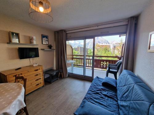 Studio 4 pers, pied des pistes, vue montagne