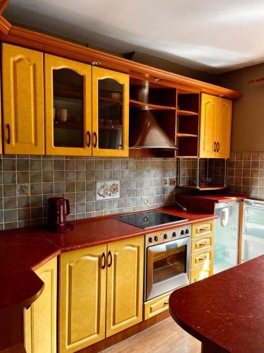 Dapur atau dapur kecil di Zajazd Biały Młyn