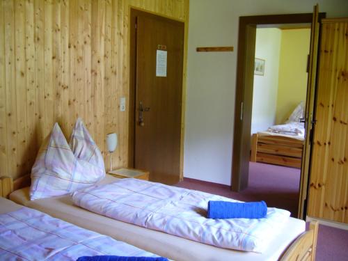 Cama o camas de una habitación en Chalet Kammleitn