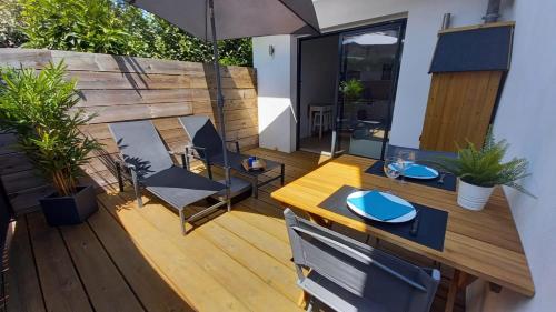 Anglet : Studio avec Terrasse à 3 kms des plages