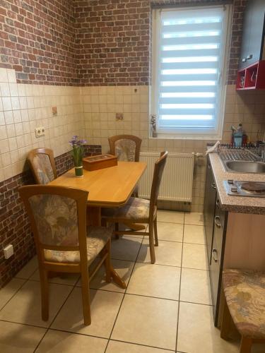 Dapur atau dapur kecil di Pension Lavendel