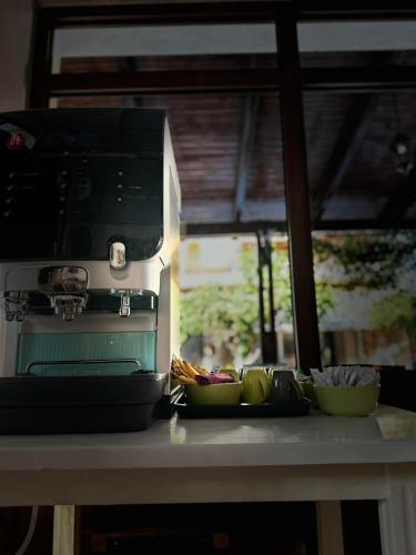 Køkken eller tekøkken på Villa Mertiza