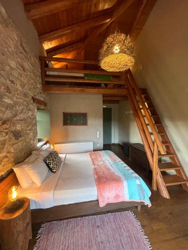 Cama o camas de una habitación en Pritanio