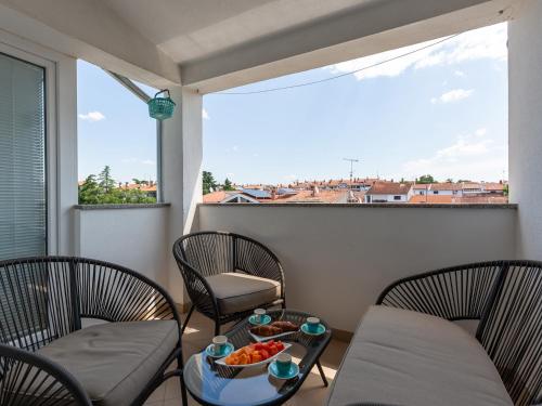 A balcony or terrace at Amoroso apartment 200m from sea