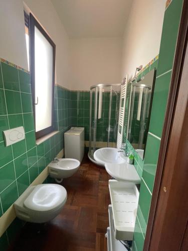 Koupelna v ubytování Casa Selva