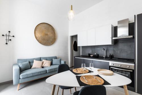 Dapur atau dapur kecil di Lior Apartment