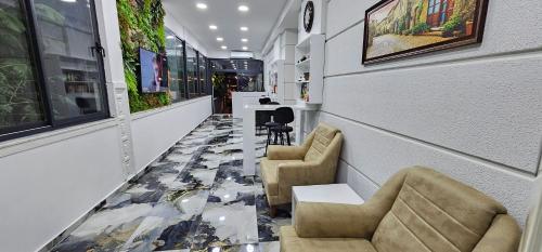 Χώρος καθιστικού στο World Cities Residence