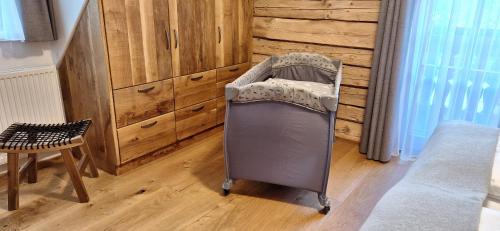 Postel nebo postele na pokoji v ubytování Almchalet Schuster