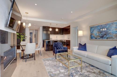 Χώρος καθιστικού στο Ripplecove Hotel & Spa