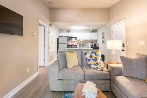 Køkken eller tekøkken på Lovely One Bedroom Apartment, Midtown Atlanta