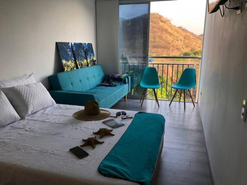 Nespecifikovaný výhled na hory nebo výhled na hory při pohledu z apartmánu