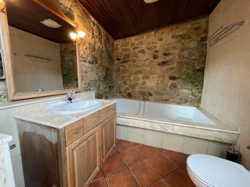 Kupatilo u objektu Casa Rural