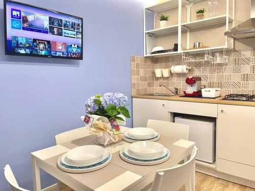 Una cocina o zona de cocina en Isabel Suite